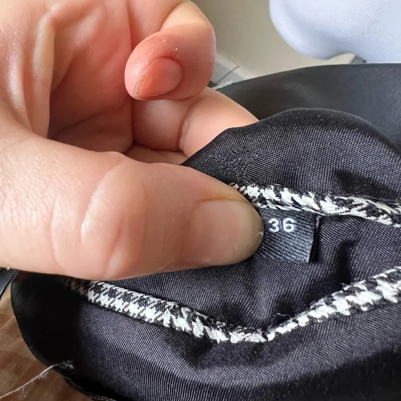 The Kooples Herringbone Blazer Jacket, size 36 - Picture 6 of 6